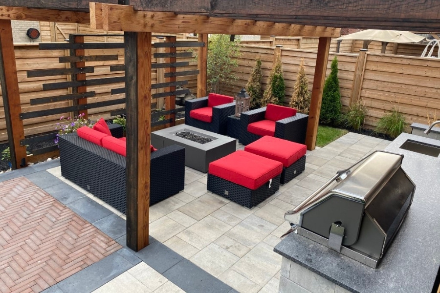 outdoor kitchen landscape designer toronto