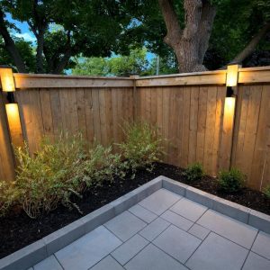 beautiful backyard renovation moss park landscaping