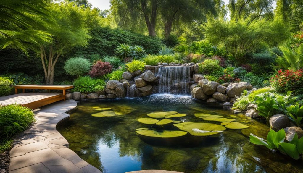 privacy water features