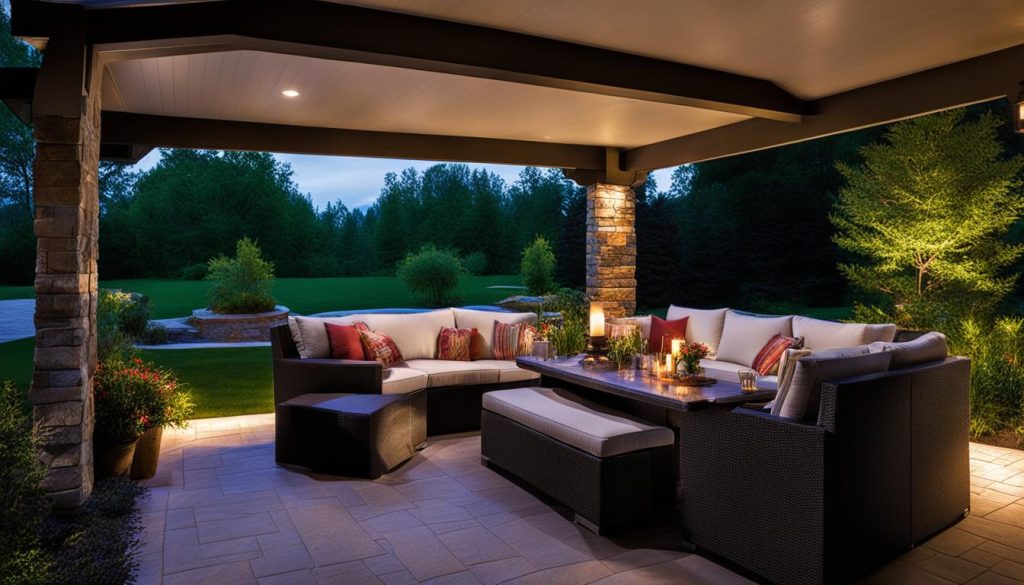 energy-efficient patio lighting