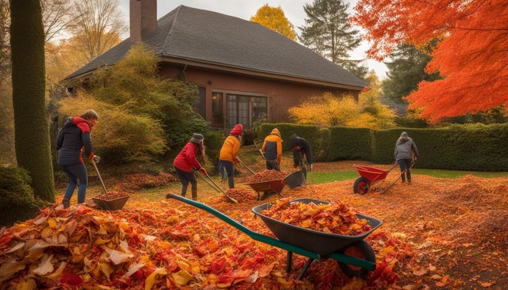 fall landscape maintenance