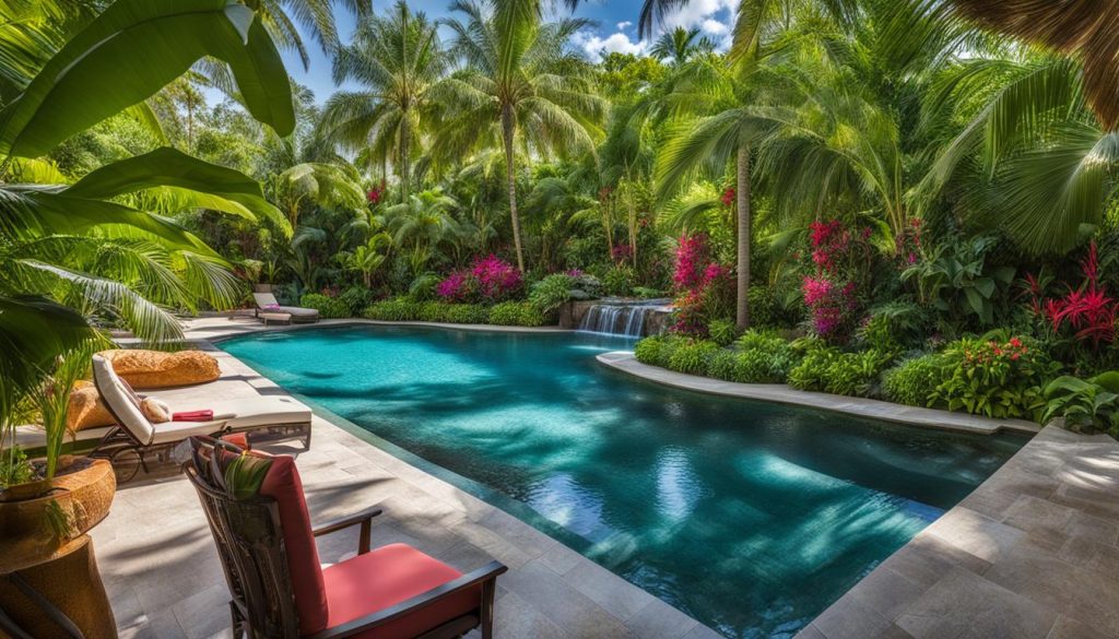 poolside paradise