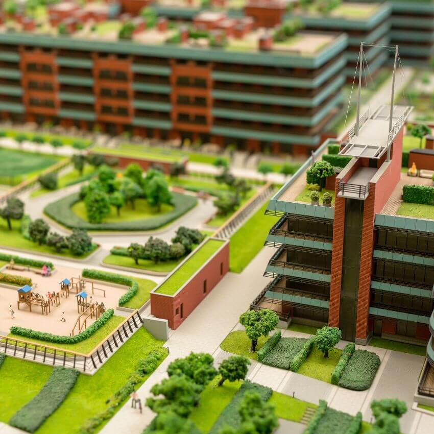 3D landscape model